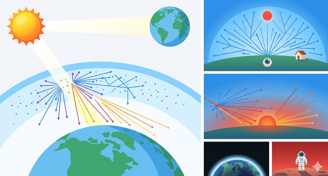 Mengapa Langit Berwarna Biru? Menjelaskan Fisika Cahaya Secara Sederhana